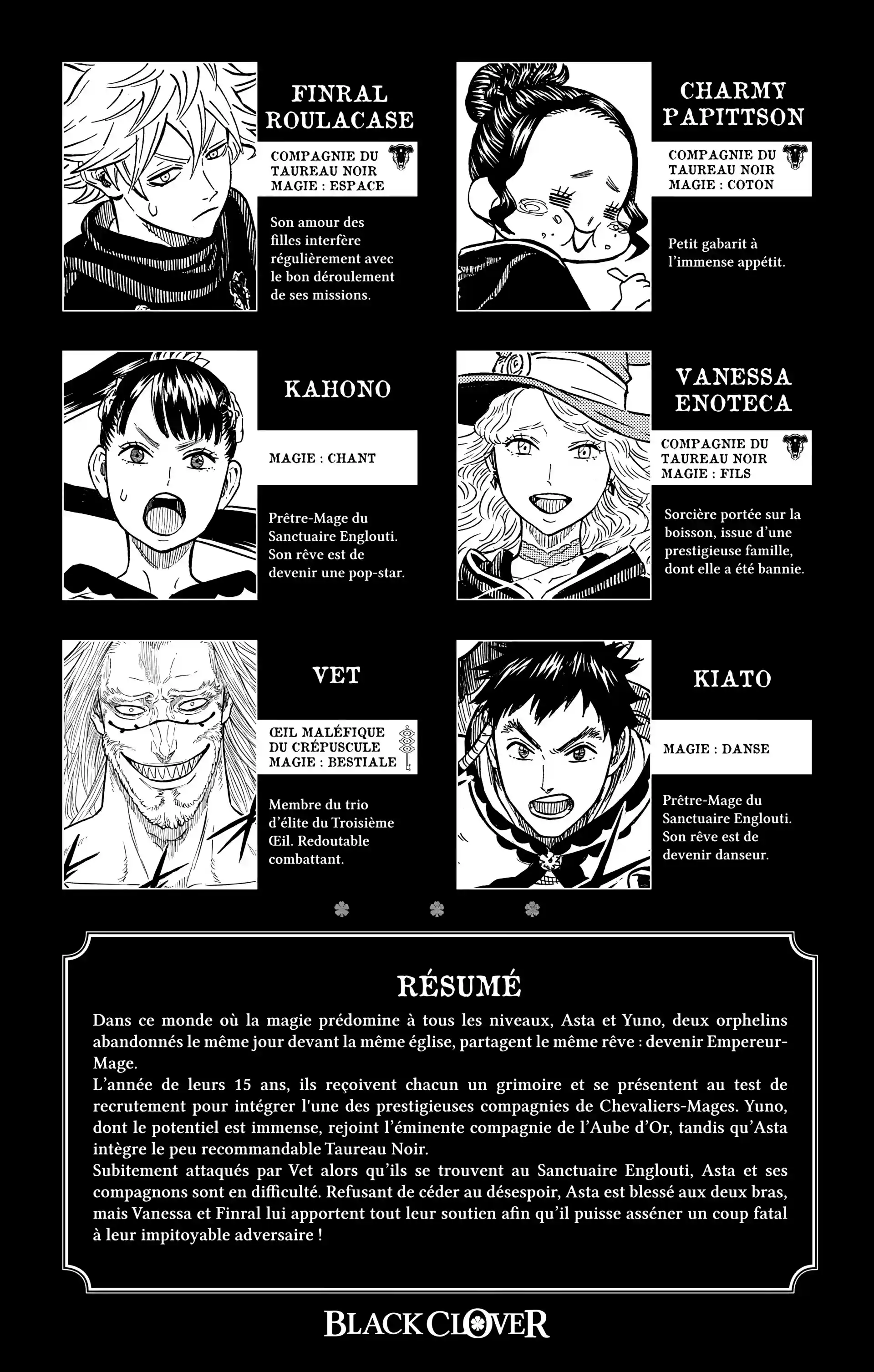 Read Black Clover FR Manga Online