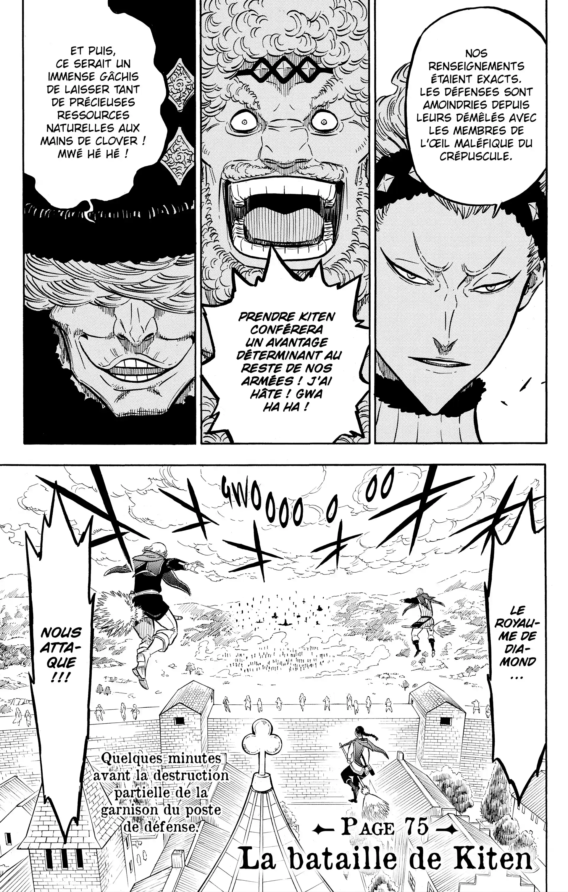 Read Black Clover FR Manga Online