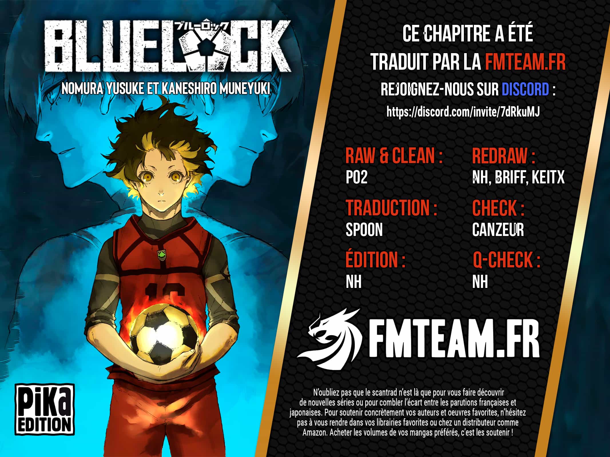 Read Blue Lock FR Manga Online