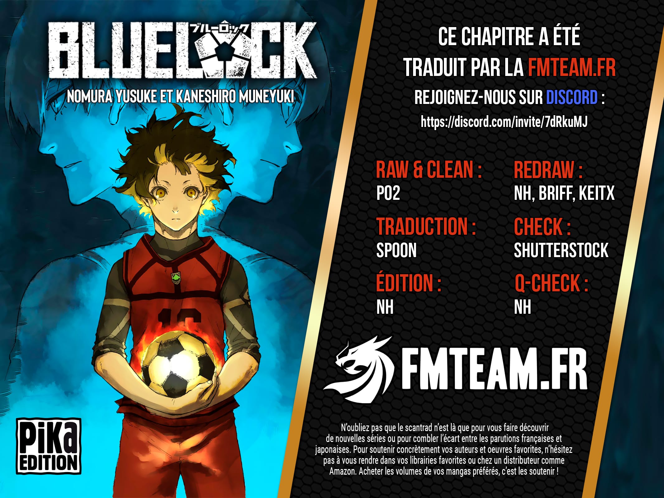 Read Blue Lock FR Manga Online
