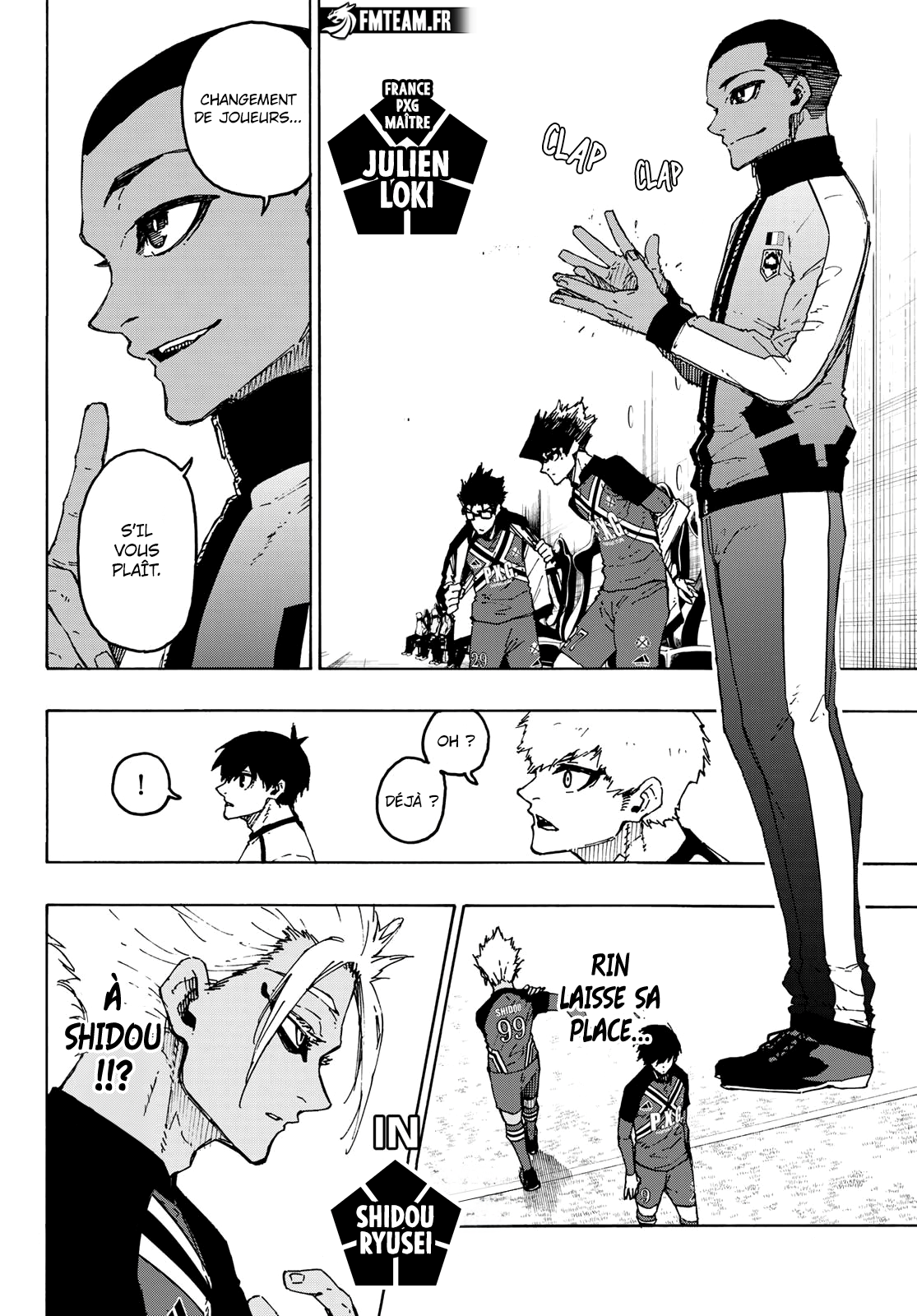 Read Blue Lock FR Manga Online
