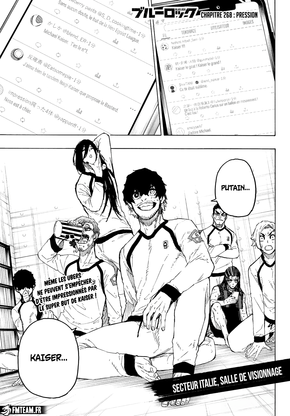 Read Blue Lock FR Manga Online