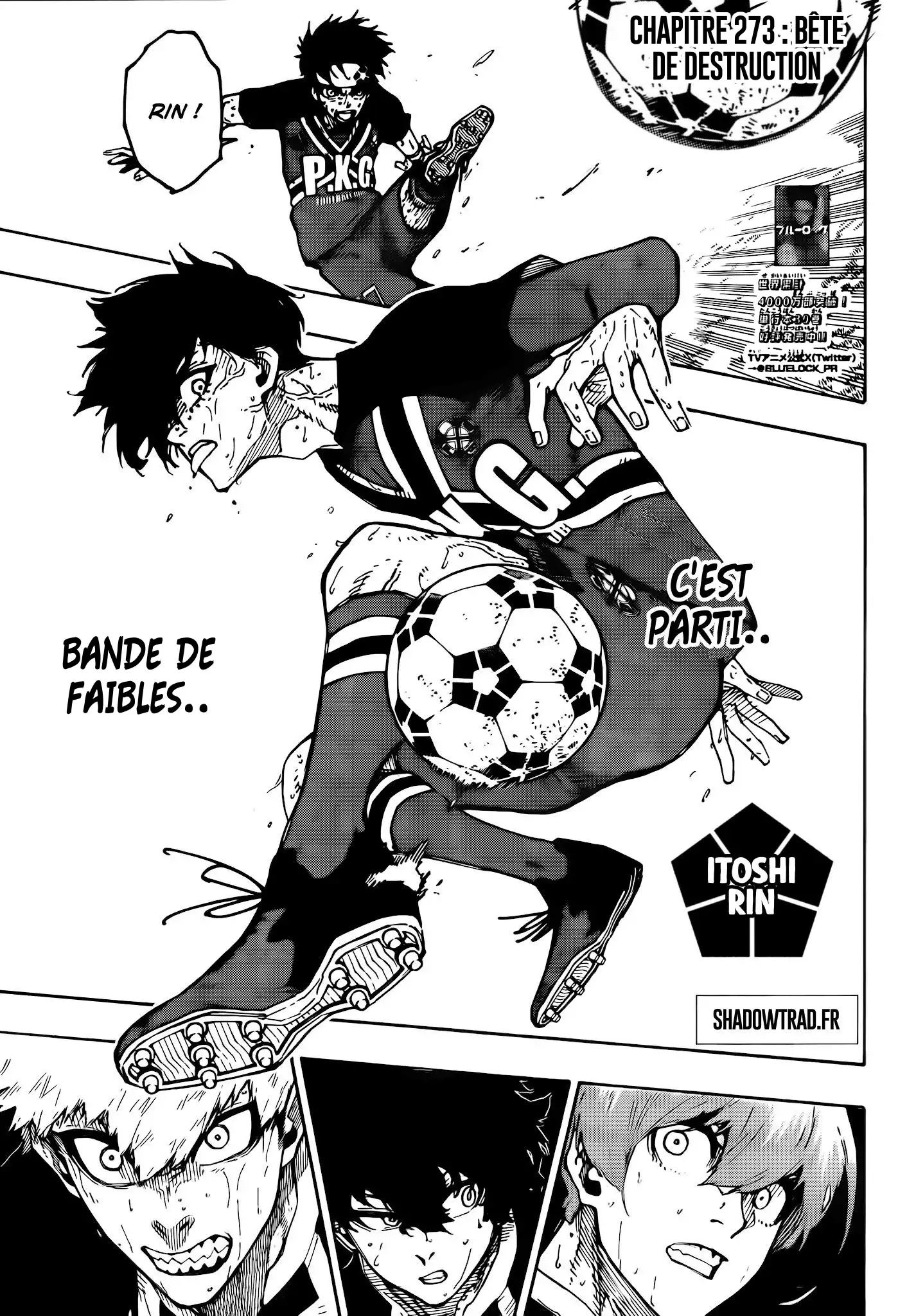 Read Blue Lock FR Manga Online