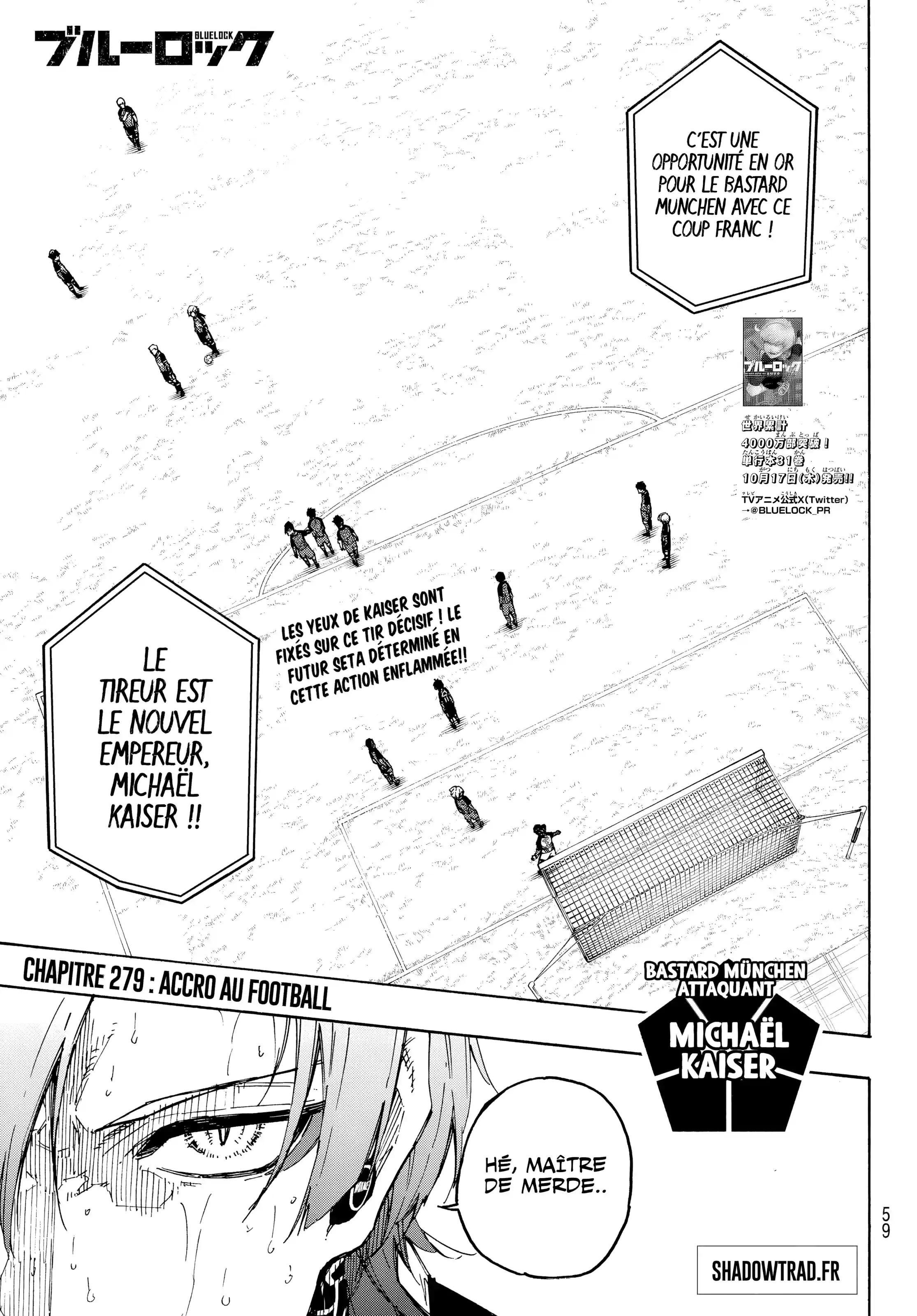 Read Blue Lock FR Manga Online