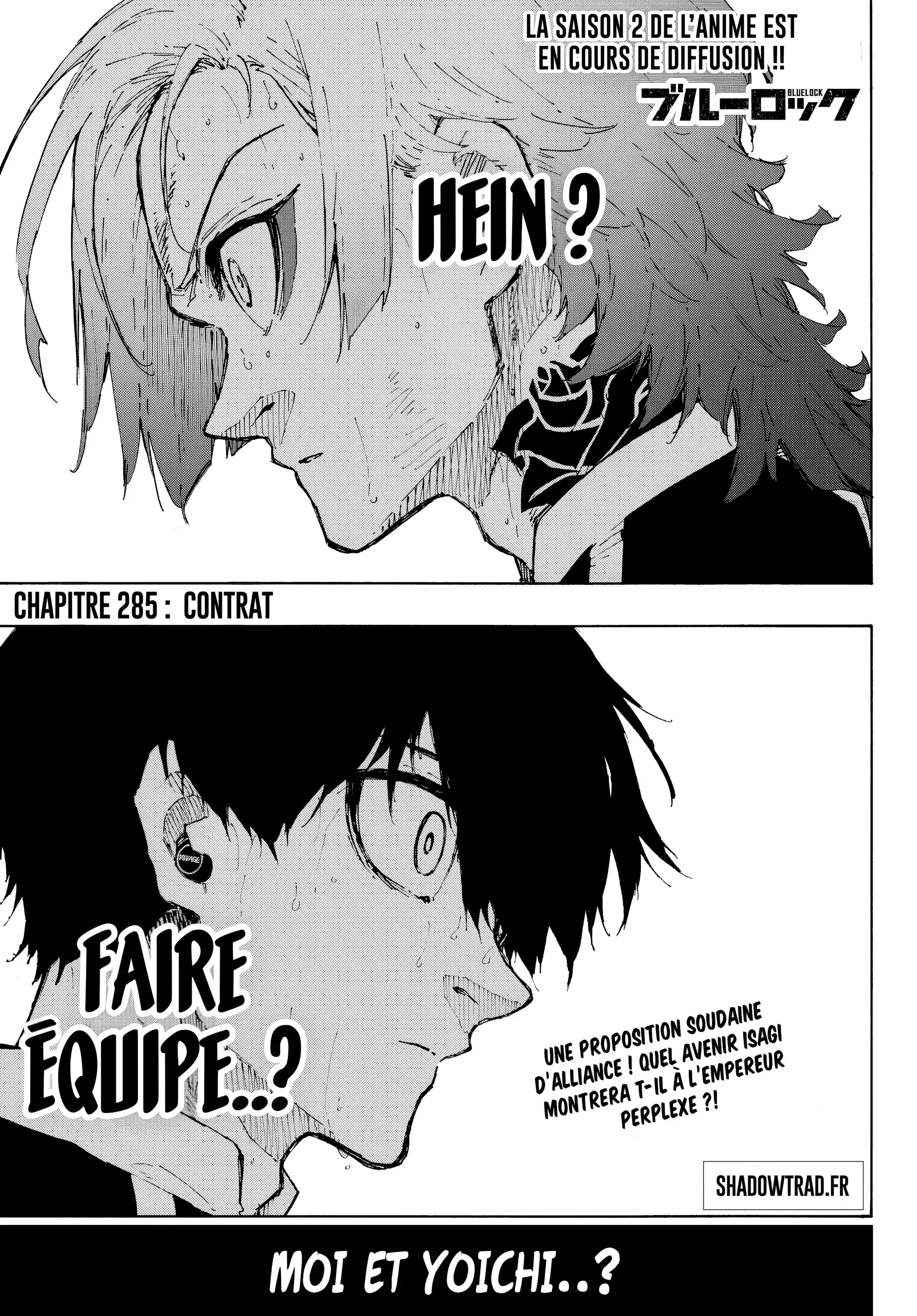 Read Blue Lock FR Manga Online