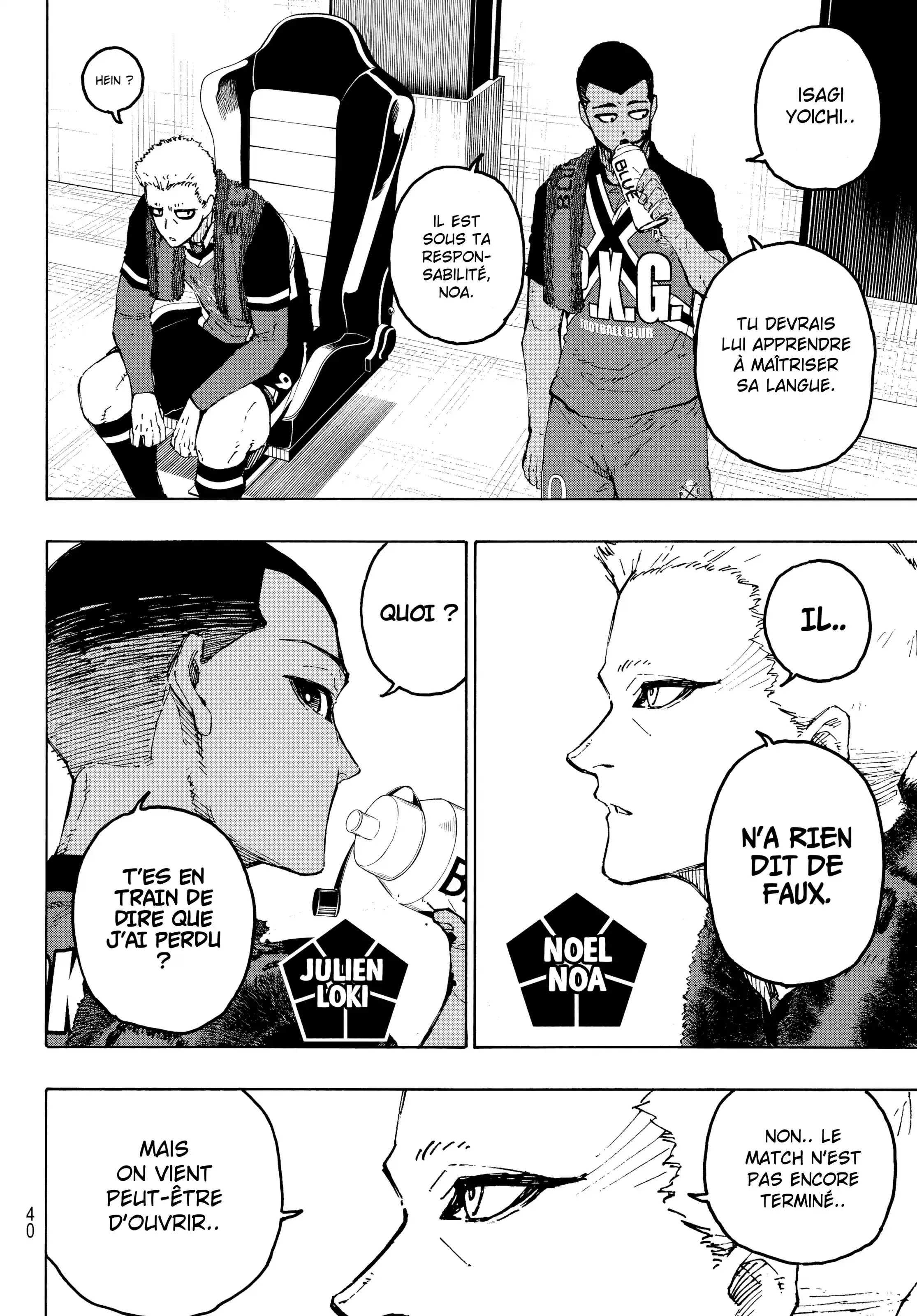 Read Blue Lock FR Manga Online