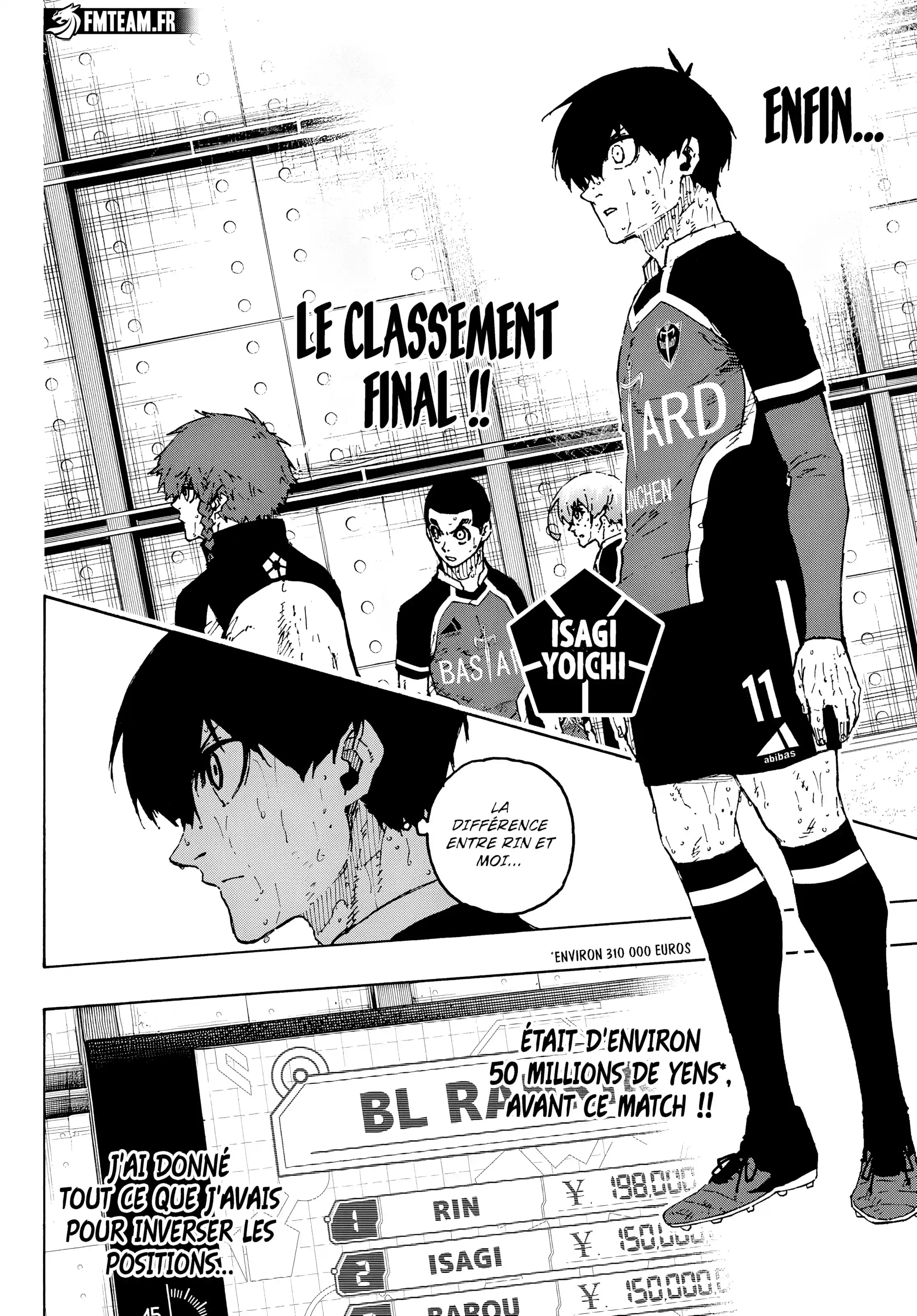 Read Blue Lock FR Manga Online