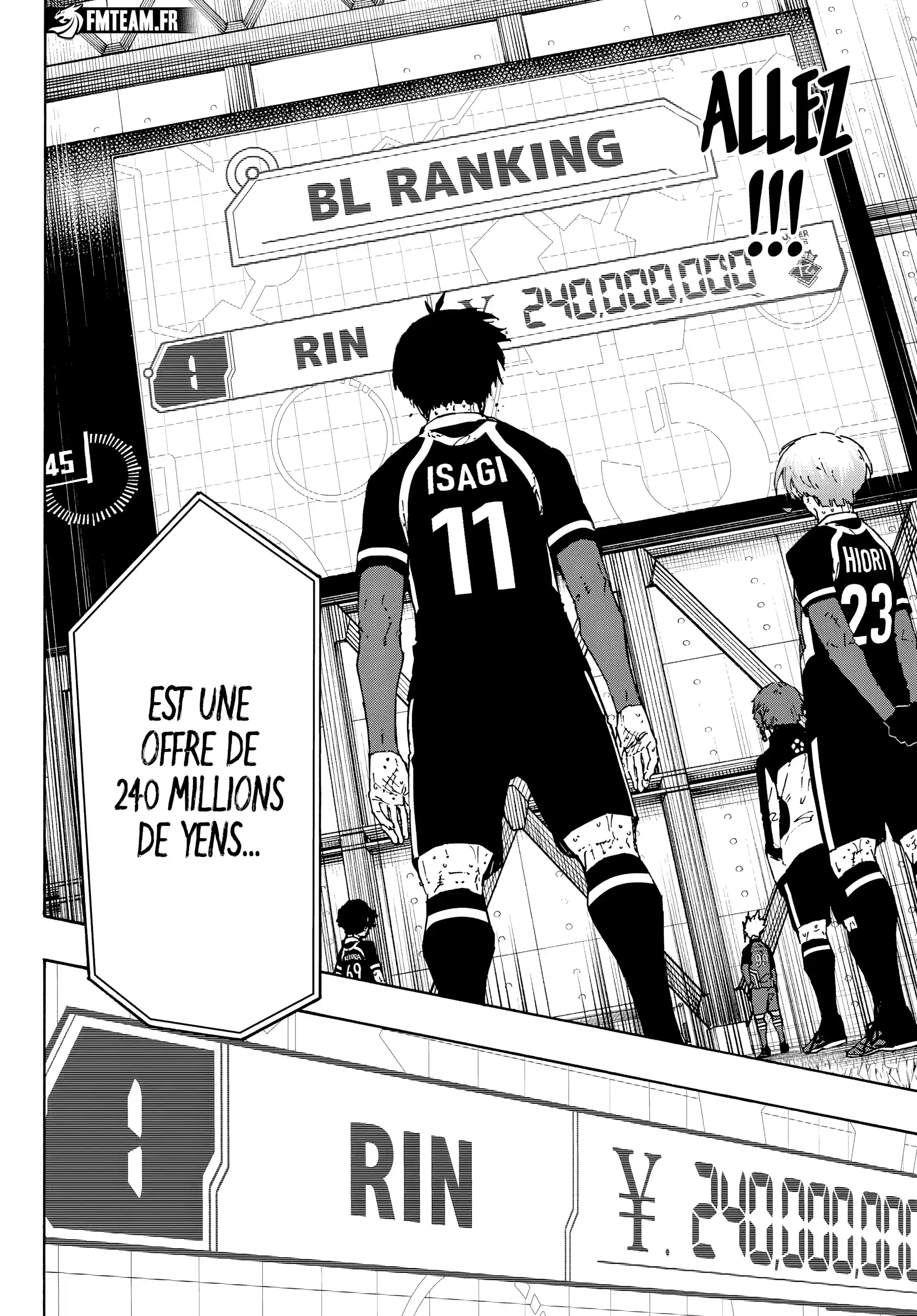 Read Blue Lock FR Manga Online