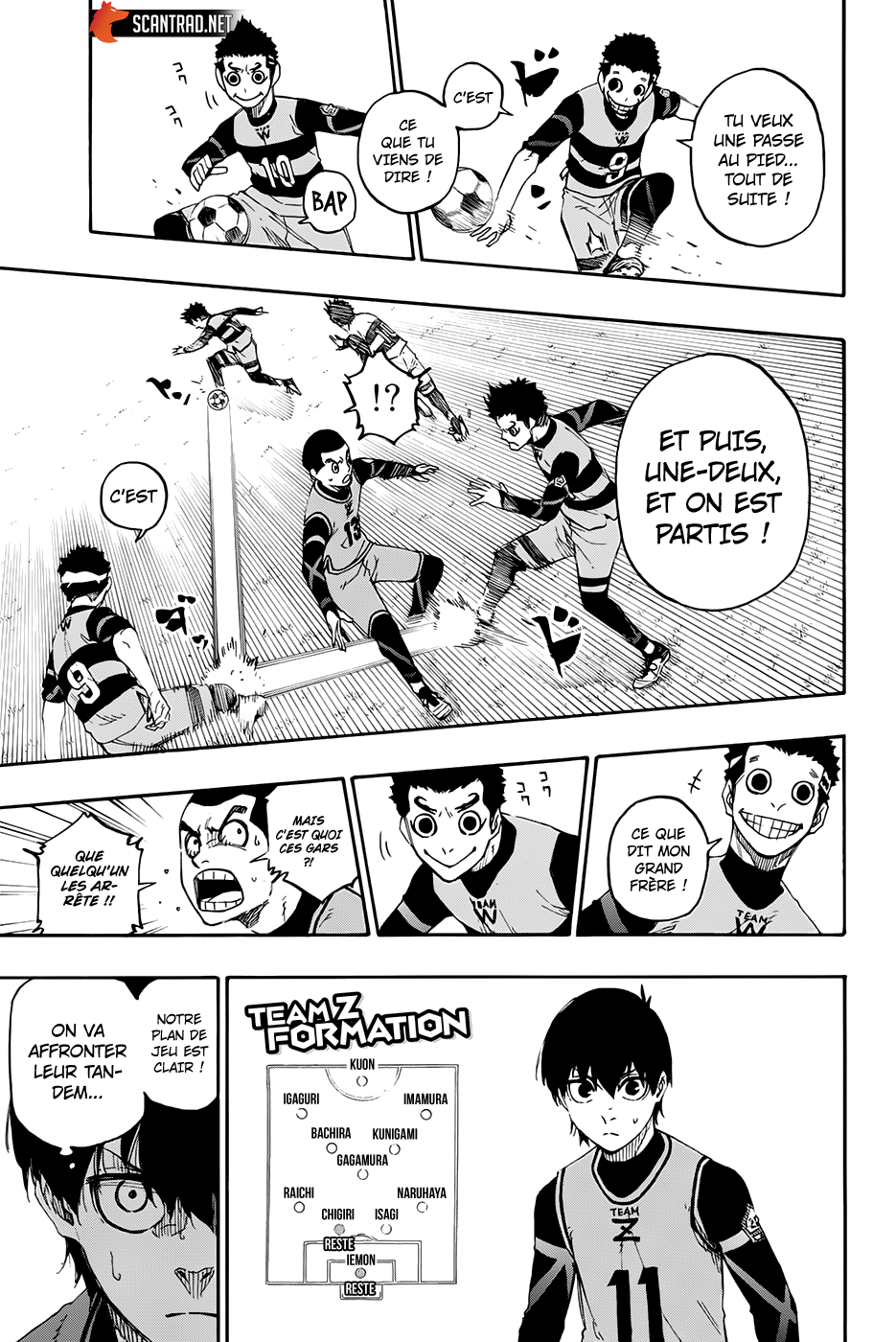 Read Blue Lock FR Manga Online