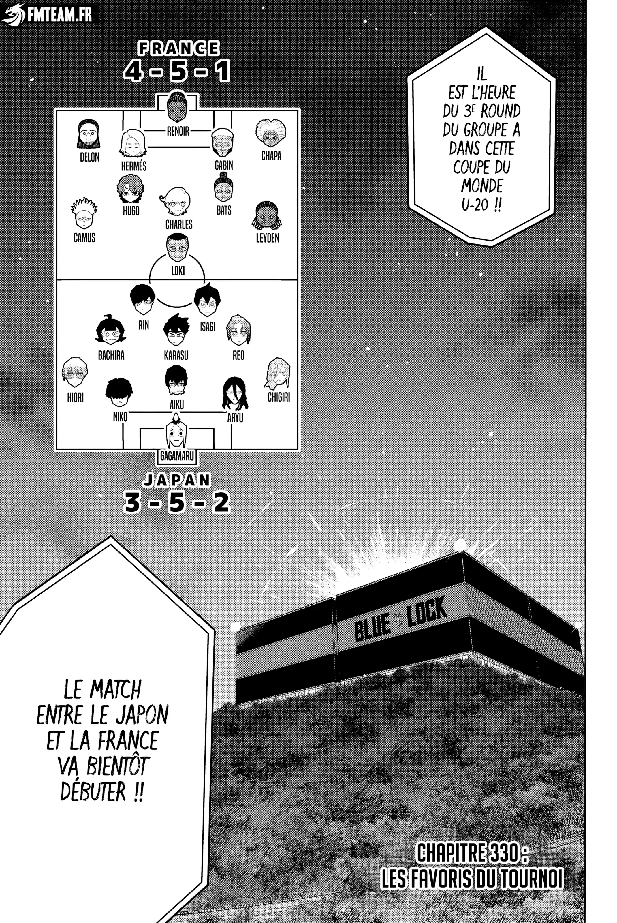 Read Blue Lock FR Manga Online
