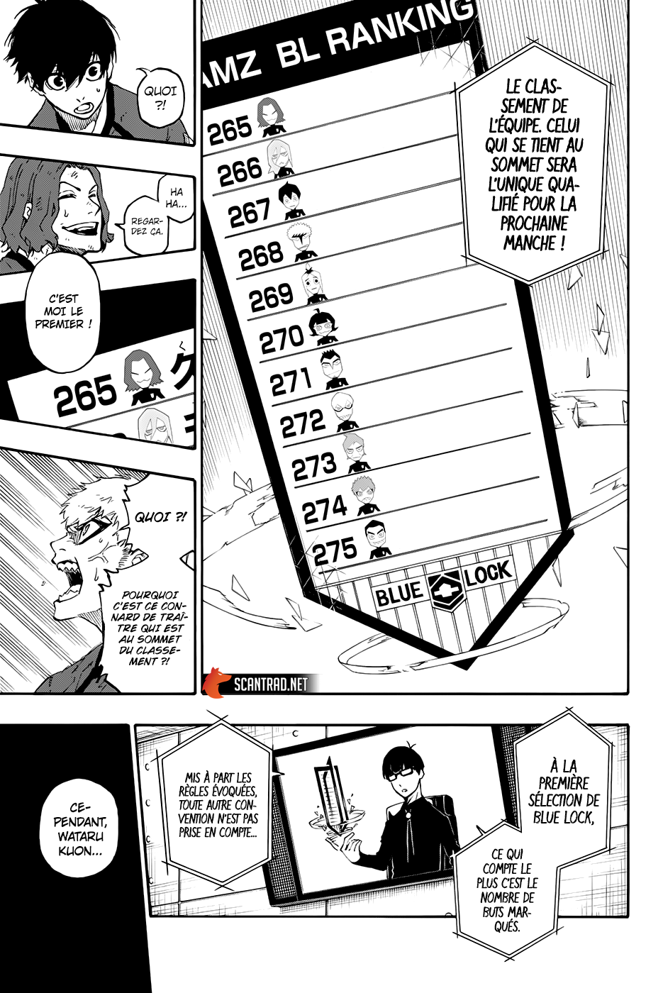 Read Blue Lock FR Manga Online