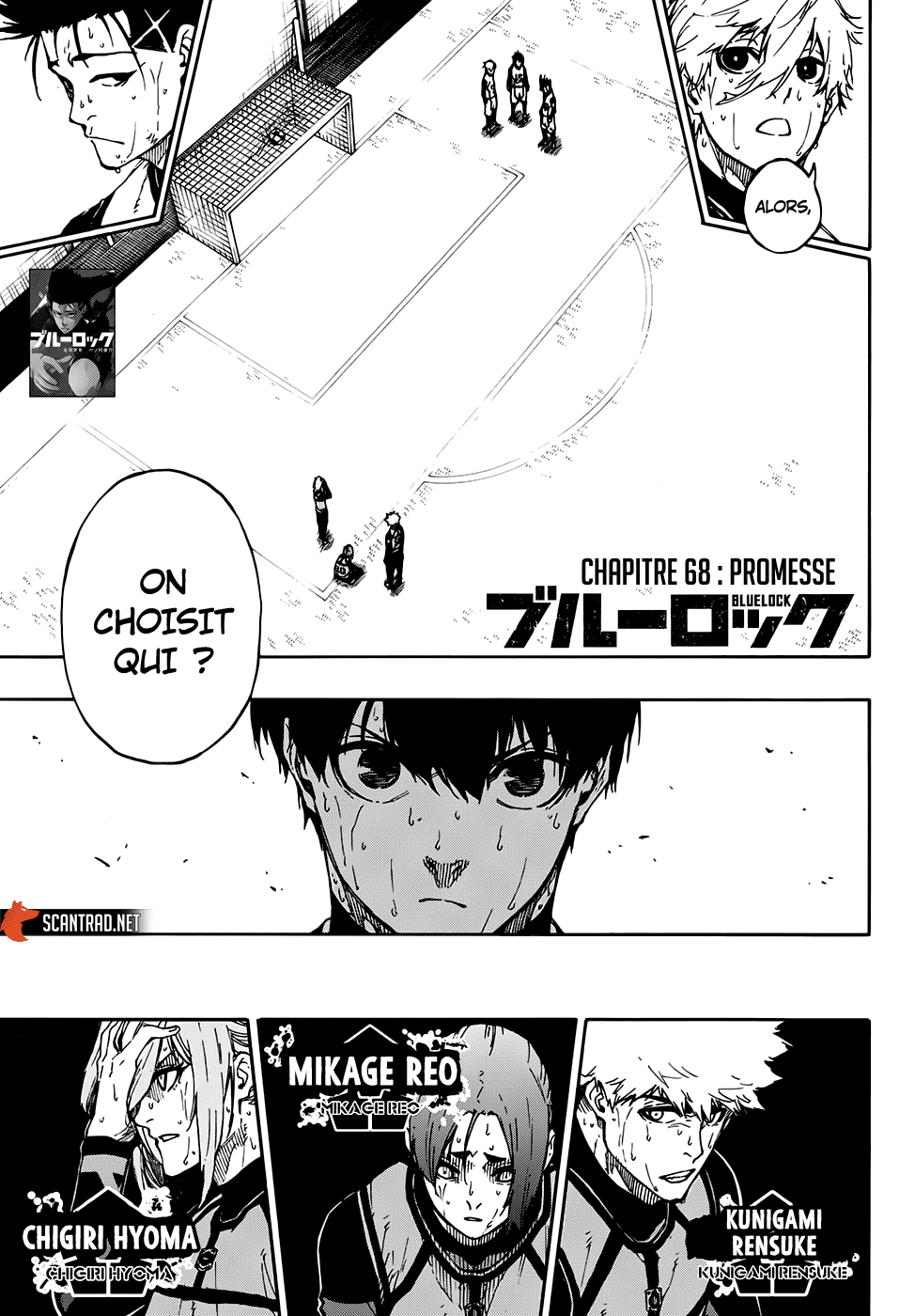 Read Blue Lock FR Manga Online