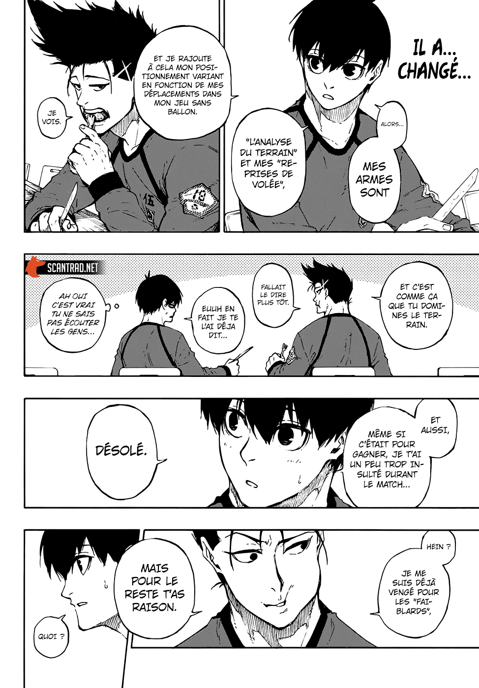 Read Blue Lock FR Manga Online