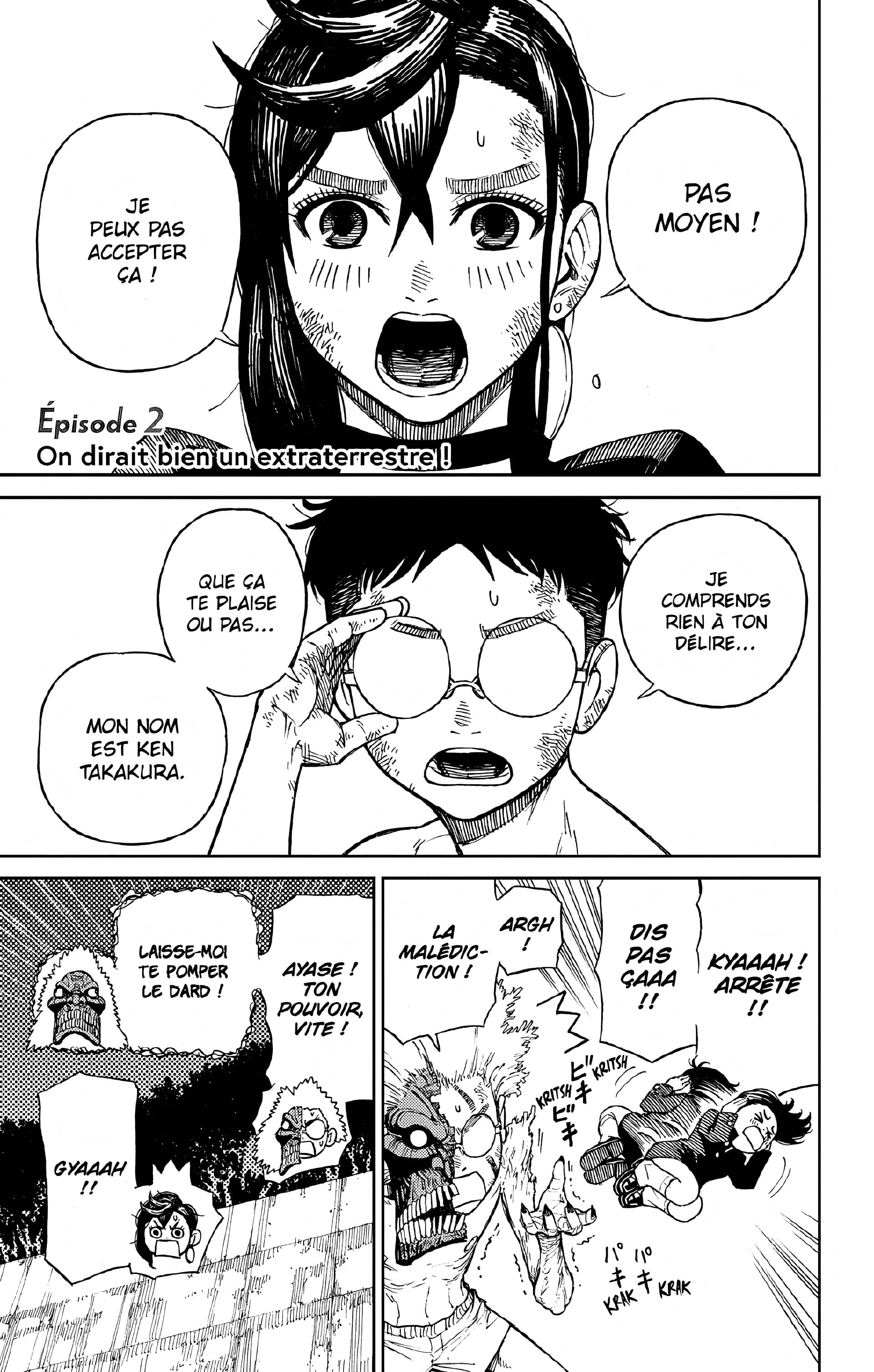Read Dandadan FR Manga Online