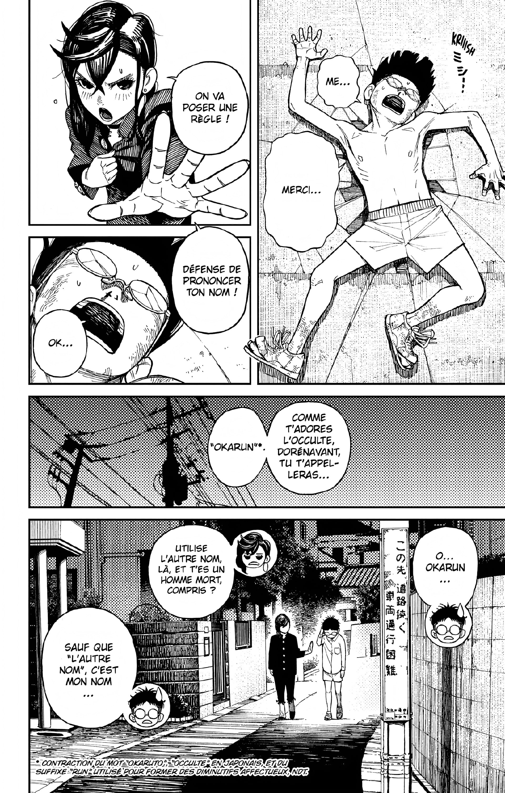 Read Dandadan FR Manga Online