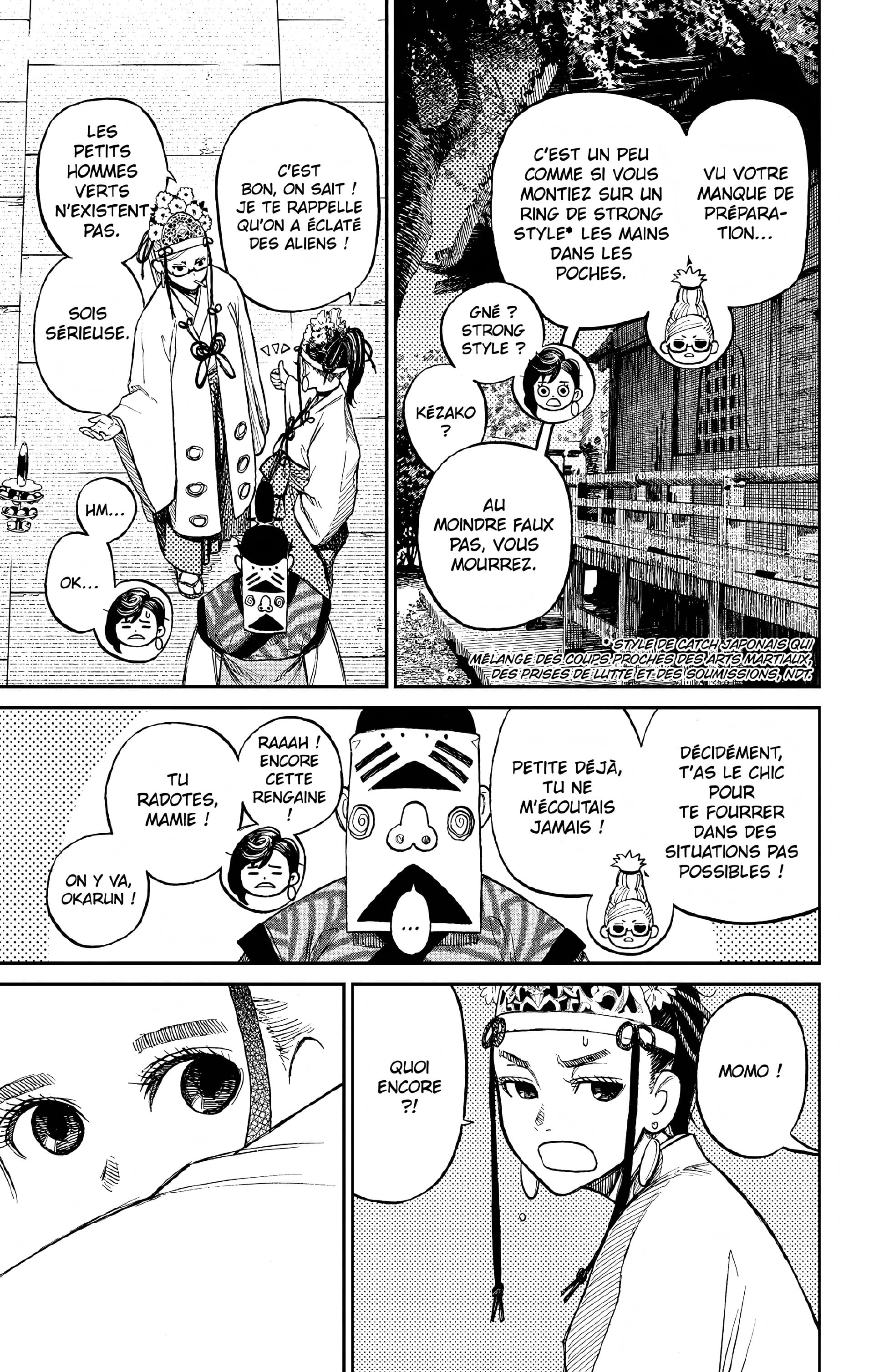 Read Dandadan FR Manga Online