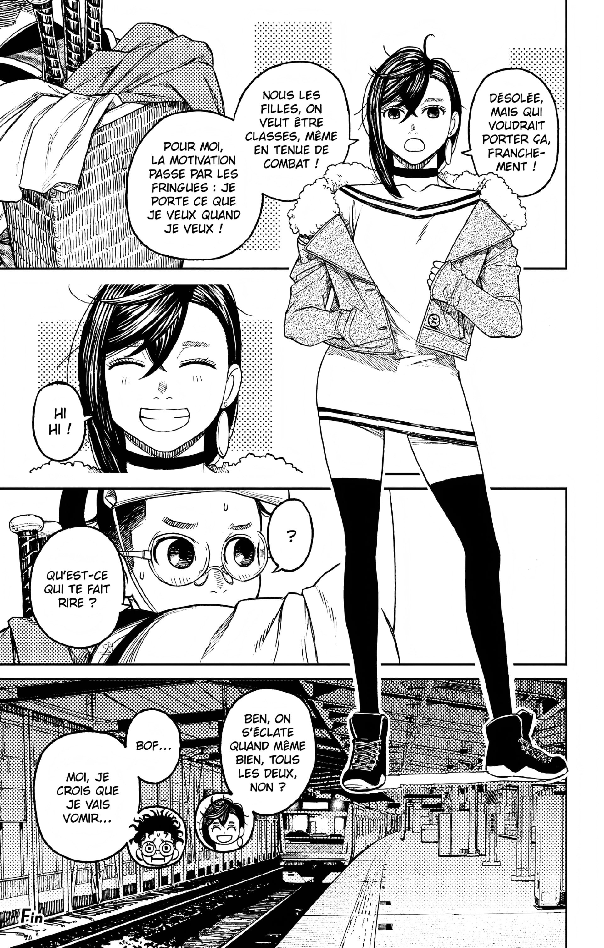 Read Dandadan FR Manga Online