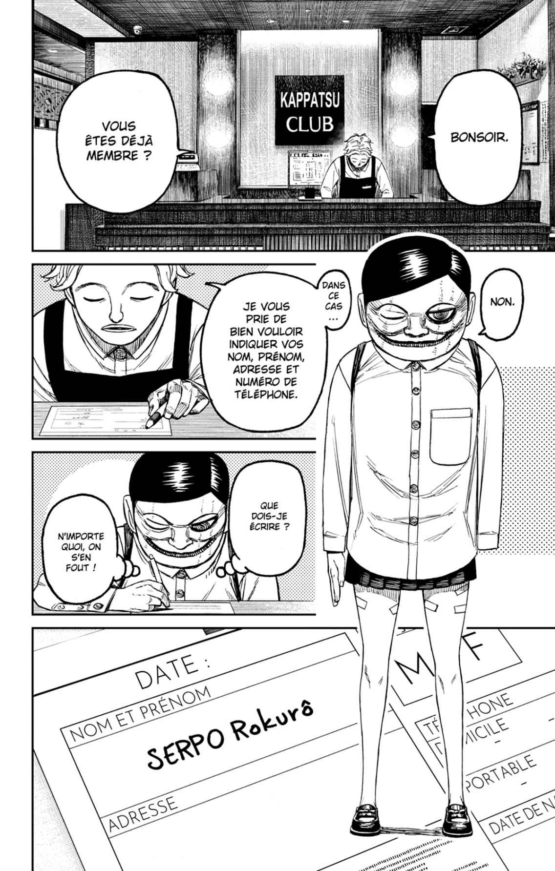 Read Dandadan FR Manga Online