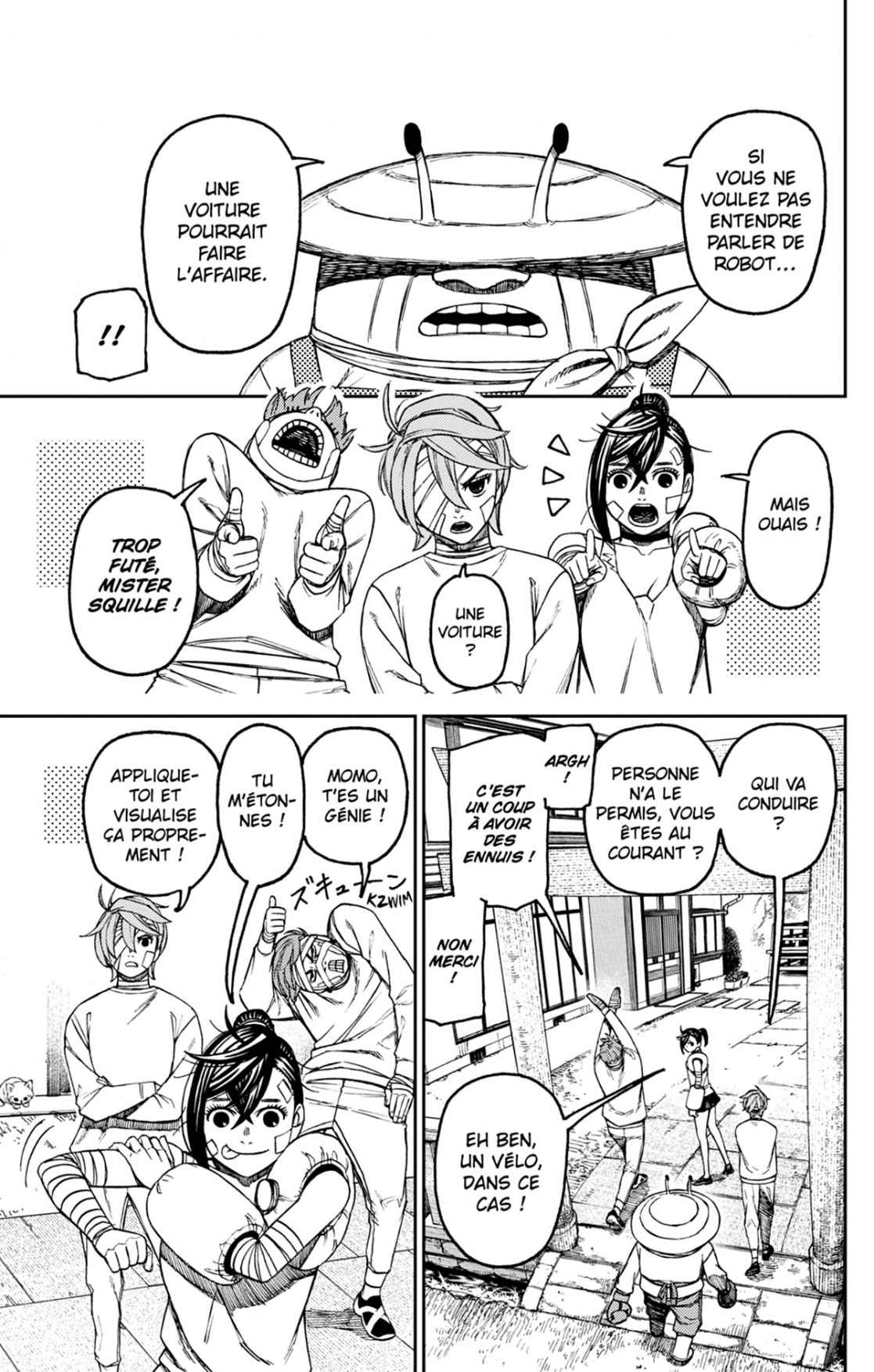Read Dandadan FR Manga Online