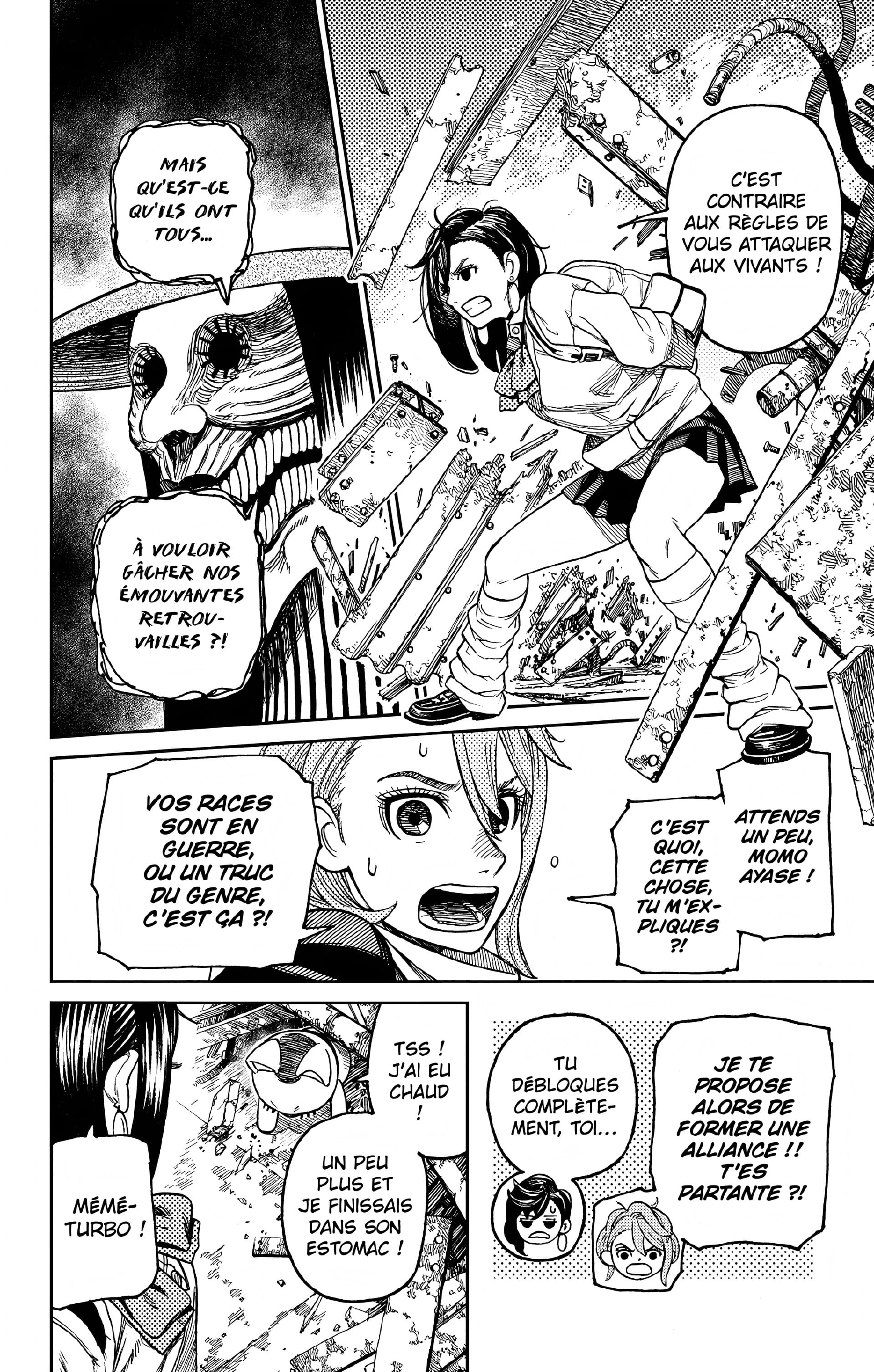 Read Dandadan FR Manga Online
