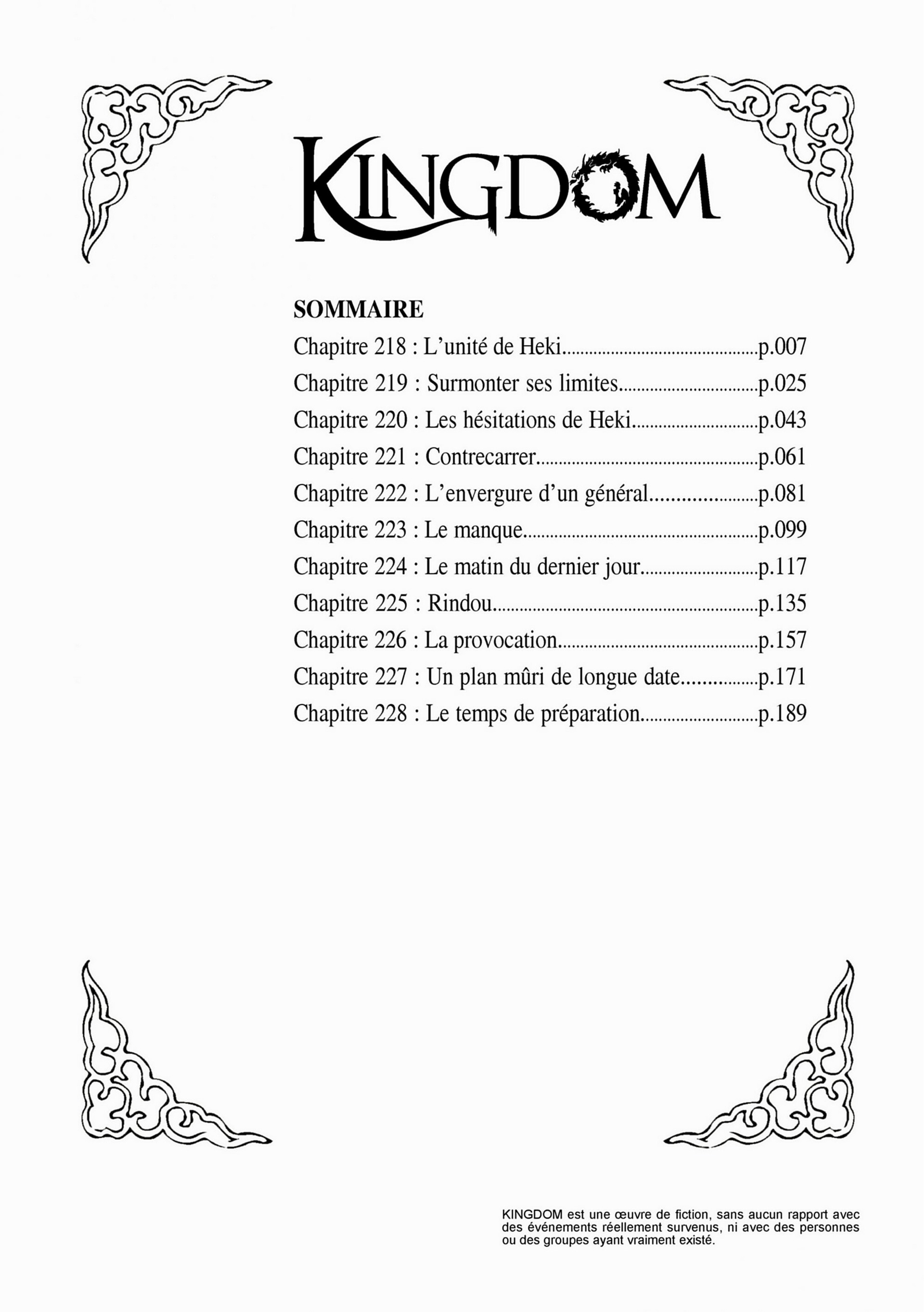 Read Kingdom FR Manga Online