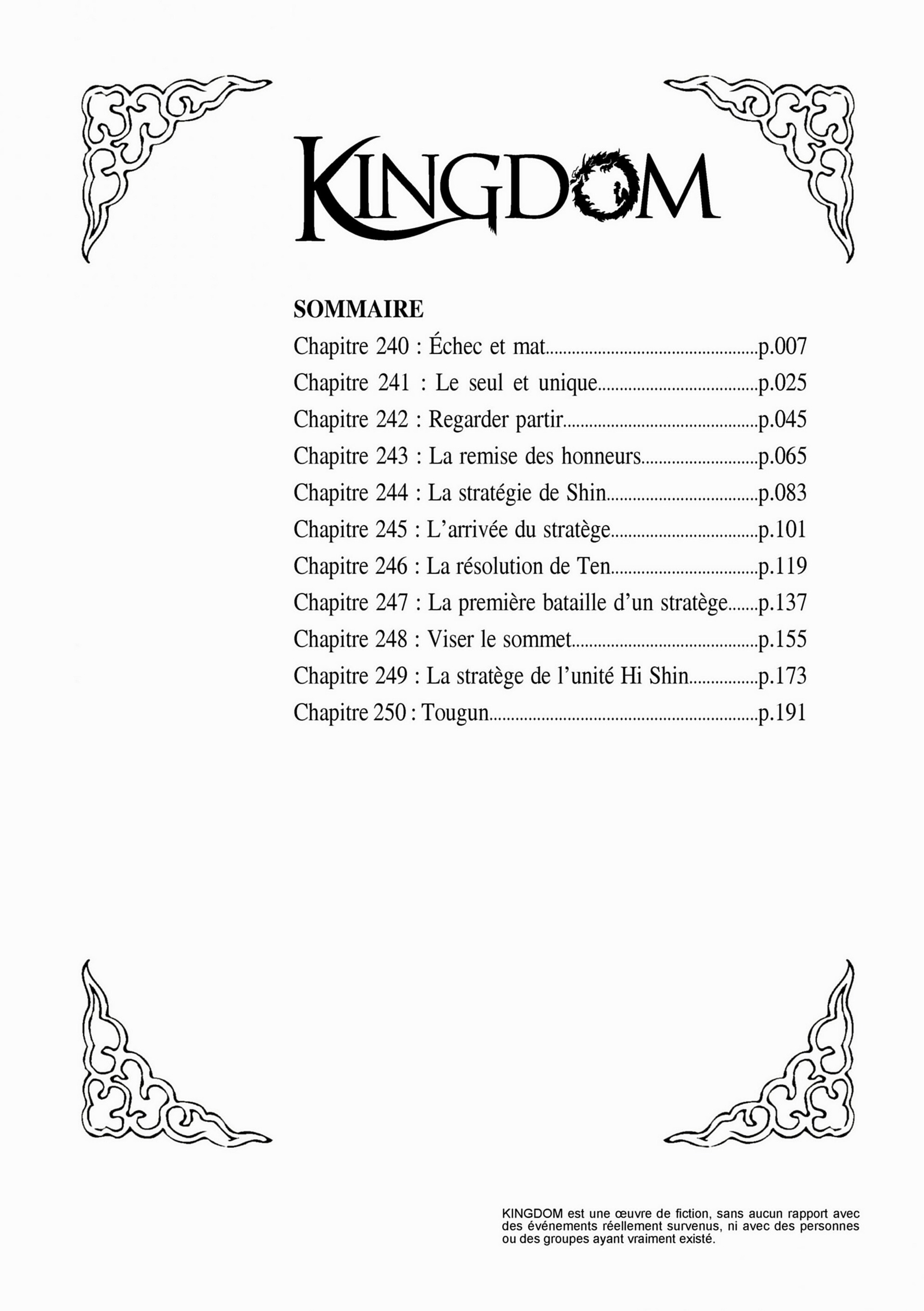 Read Kingdom FR Manga Online