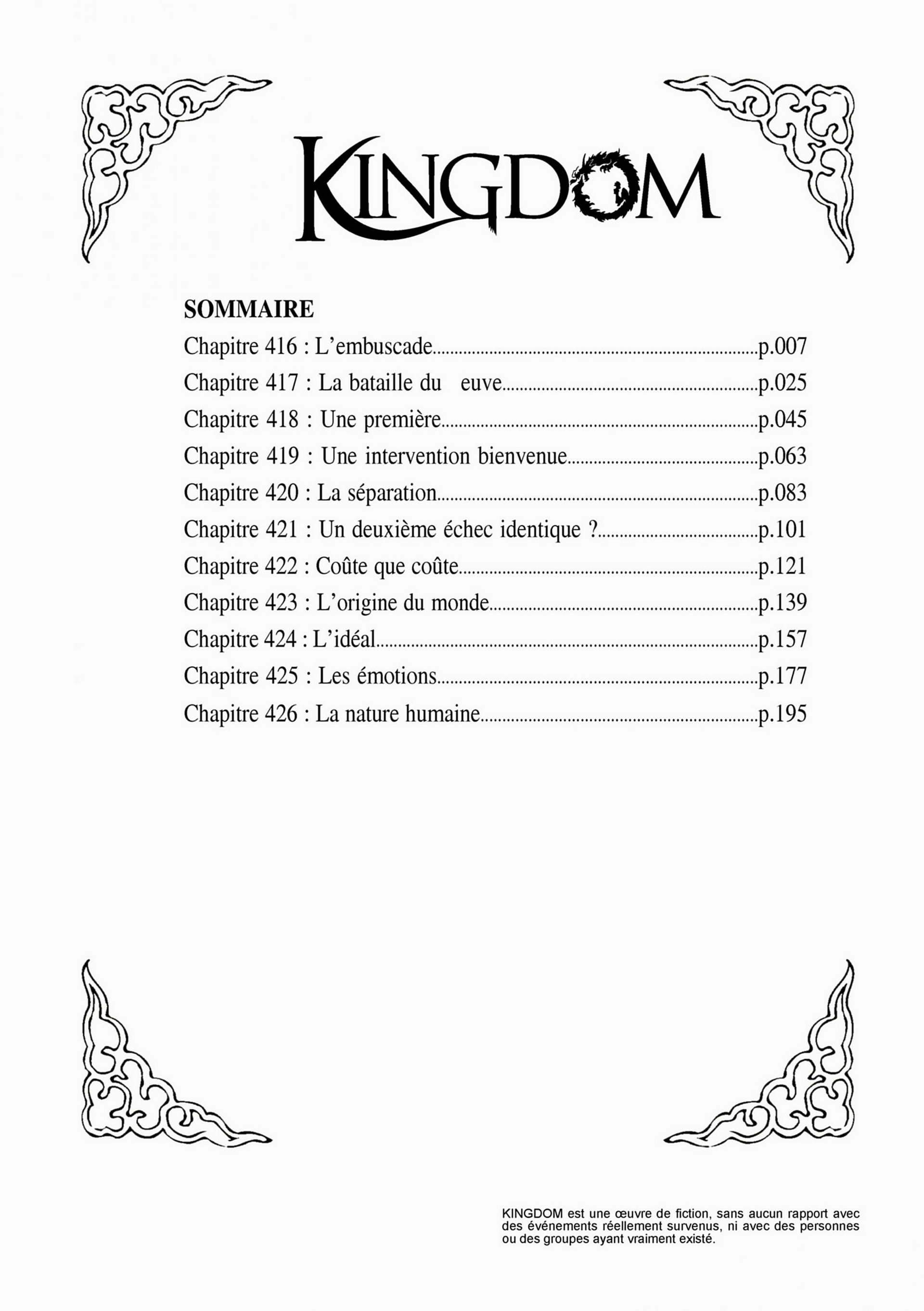 Read Kingdom FR Manga Online