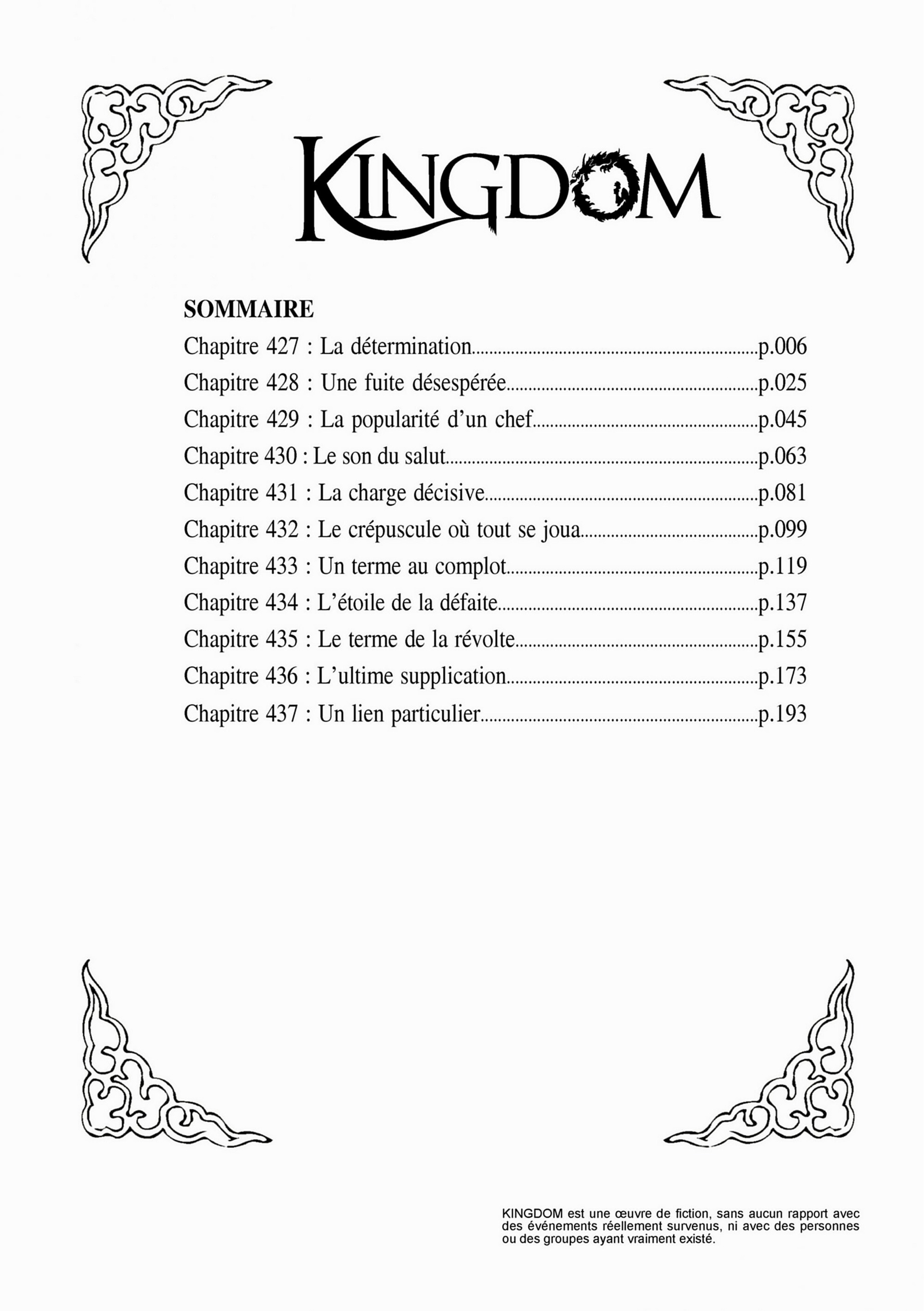 Read Kingdom FR Manga Online