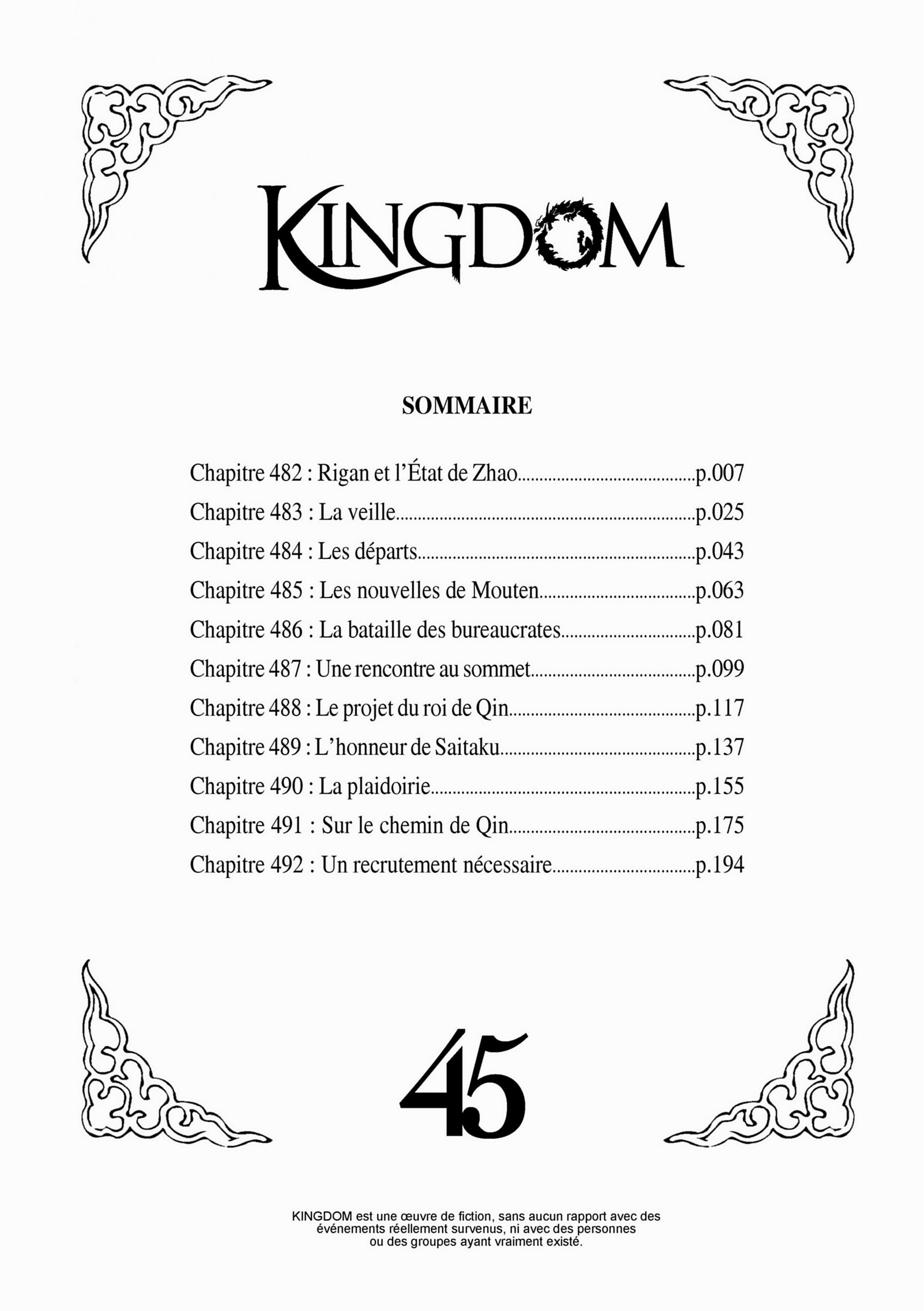 Read Kingdom FR Manga Online