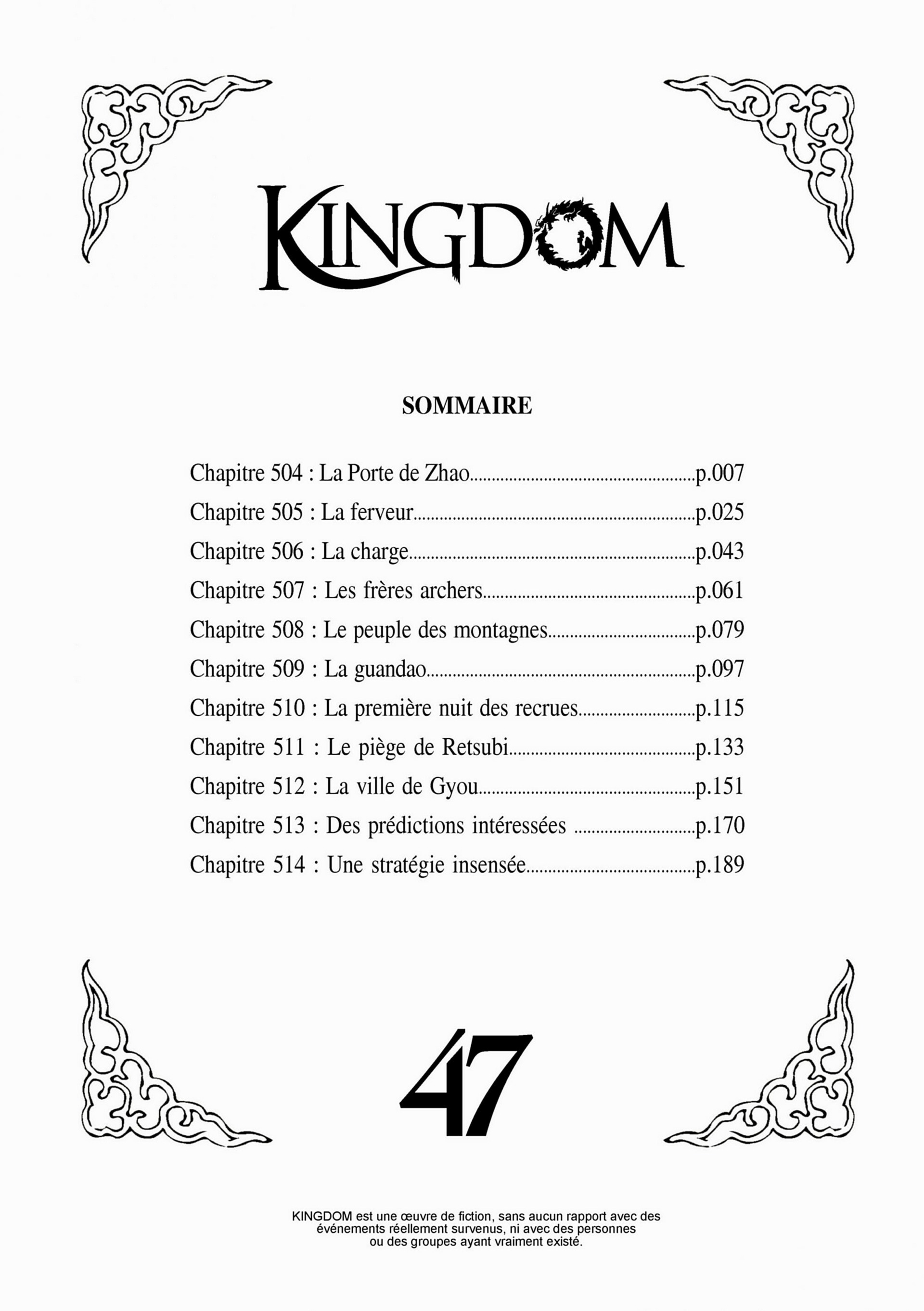 Read Kingdom FR Manga Online