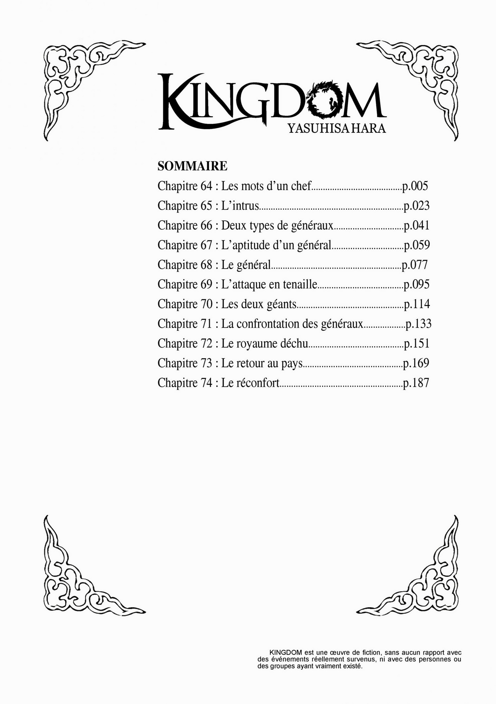 Read Kingdom FR Manga Online