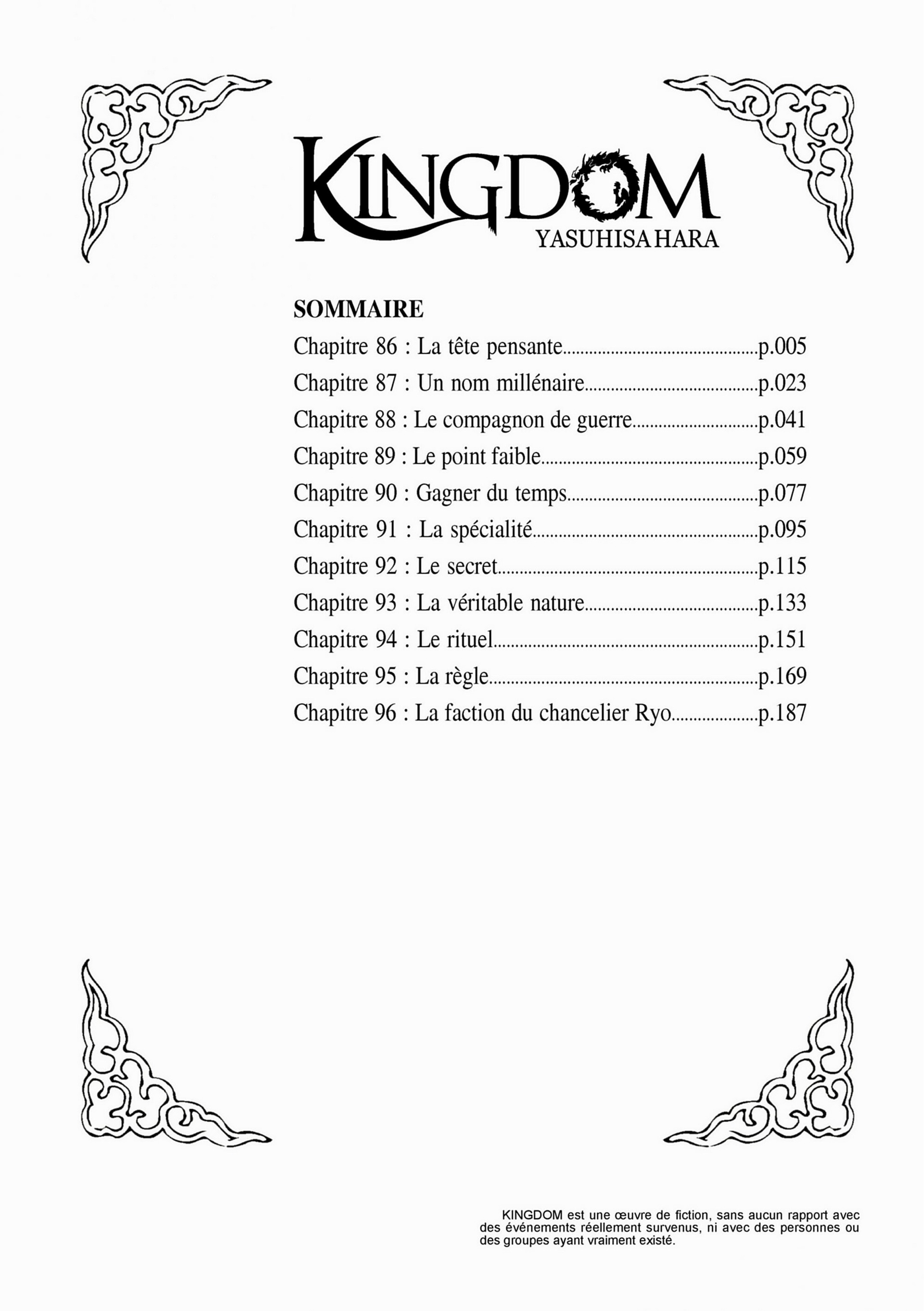 Read Kingdom FR Manga Online